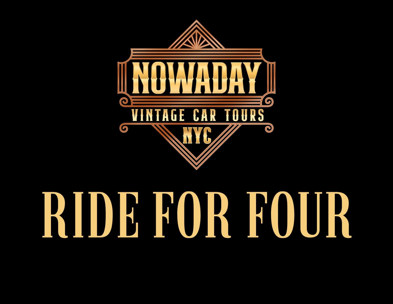 Ride for Four gift card