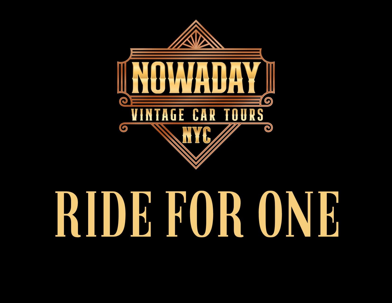 Ride for One gift card
